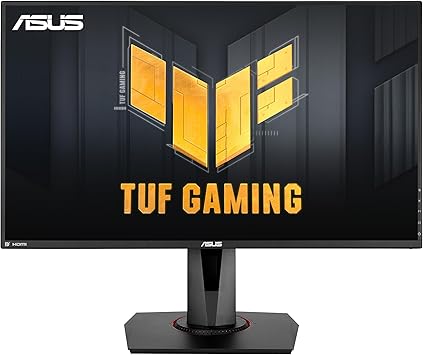 Asus TUF Gaming VG279QM - Monitor Gaming de 27" FullHD (1920x1080, Fast IPS, 16:9, HDMI x2, Display Port x1, USB, 280Hz, 1ms (GTG), ELMB SYNC, G-SYNC Compatible, HDR 400), Negro