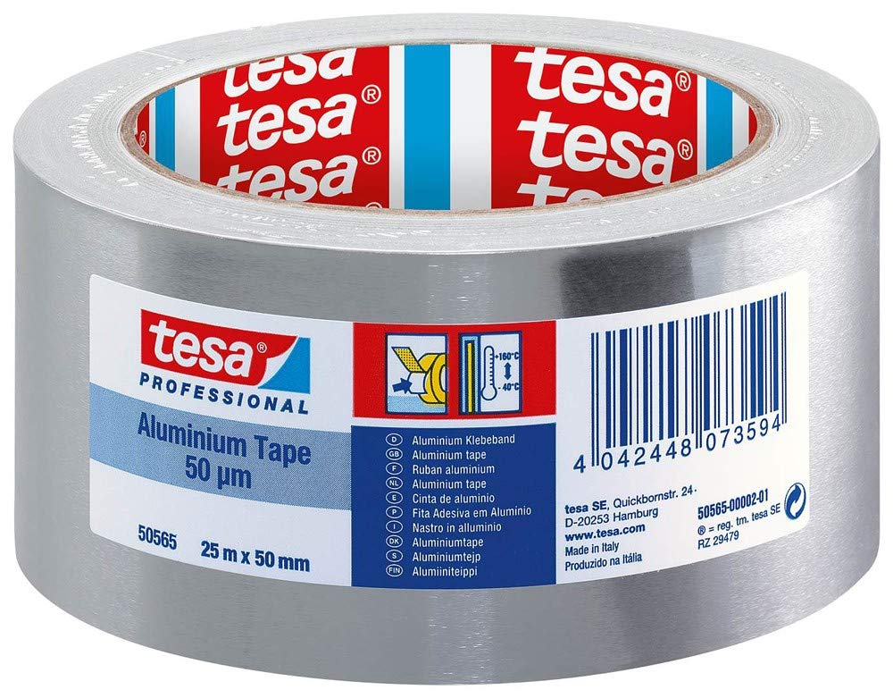 TESA Universal Aluminium Adhesive Tape 63632 63632-00000