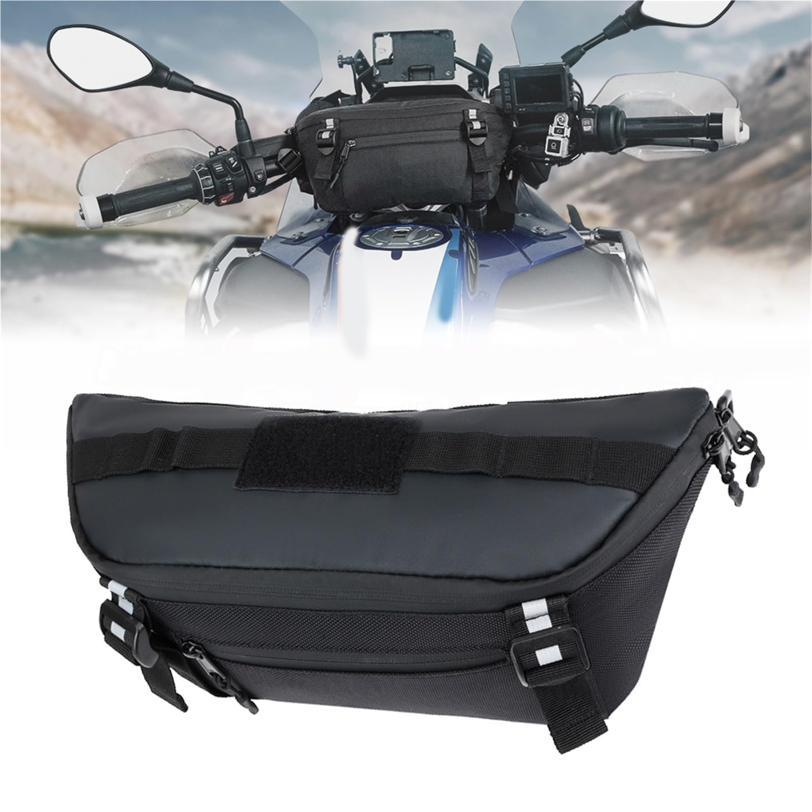 Borsa Da Manubrio 2.2L Universale Per Moto, Viaggio Per Attrezzi, Per Cross Per MT09 MT07