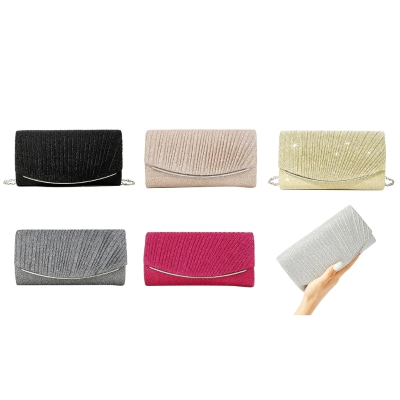 Abendtasche Damen Clutch Frauen Abend Tasche Mit Kette Bankett Umschlag Geldbörse Weibliche Handtasche Clutches Lady Solid Hochzeit Abschluss Ball Umhängetasche