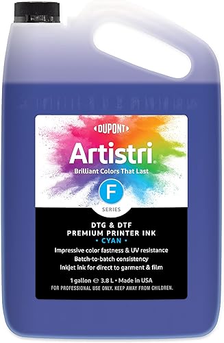 Miniatura 6 de Artistri Serie F DTG y DTF Tinta - Blanco - 8 oz