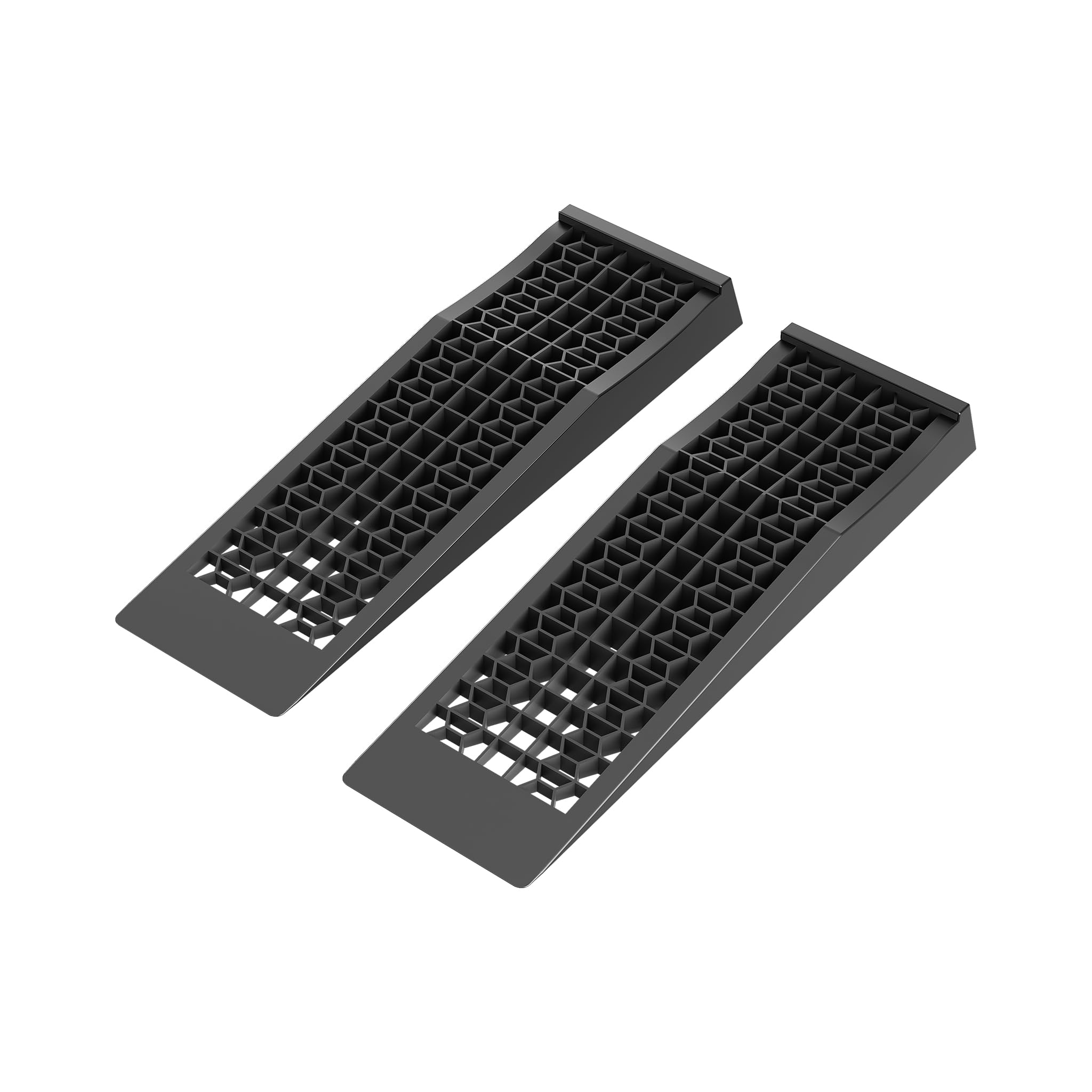 Extraflache PKW Plastik Auffahrrampen 1 Paar 3t Kunstoff Rampe Plattform Auffahrt Wohnmobil