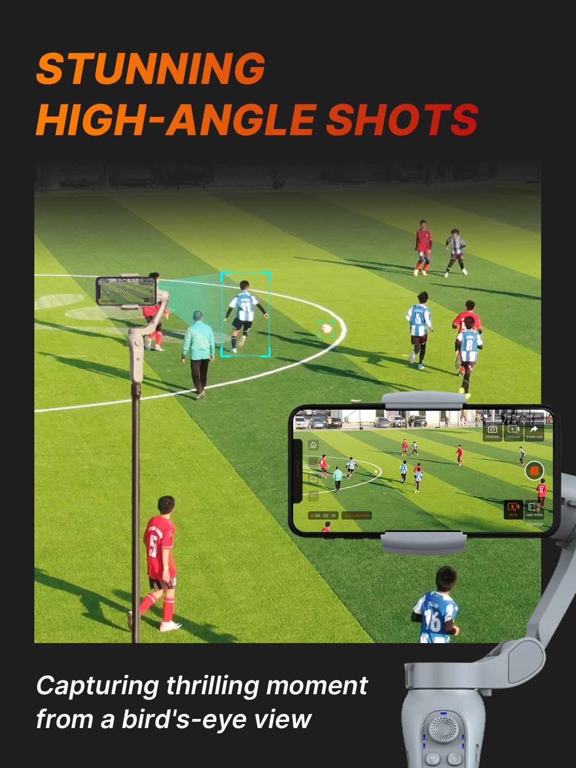 XbotGo AI Cameraman Sports Tracking Gimbal - Unboxing, Test, and 