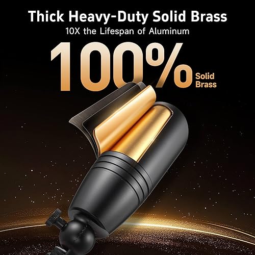 Miniatura 3 de Gardenreet Iluminación de Paisaje de Latón  Focos LED Negros de Bajo Voltaje para Exteriores, 12V Cableados Uplights, Focos Impermeables para