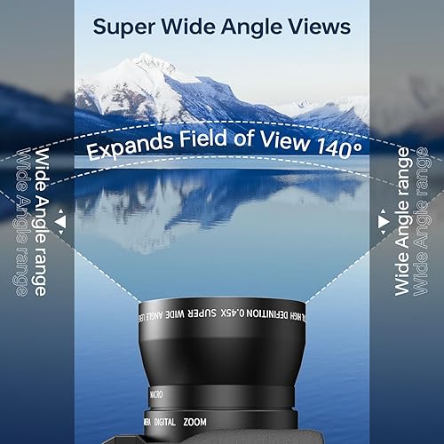 Miniatura 4 de Cámara digital 4K para fotografía con micrófono externo ajustable, cámara de vlogging de 48MP para YouTube y video, gran angular de 2.047 in y lente