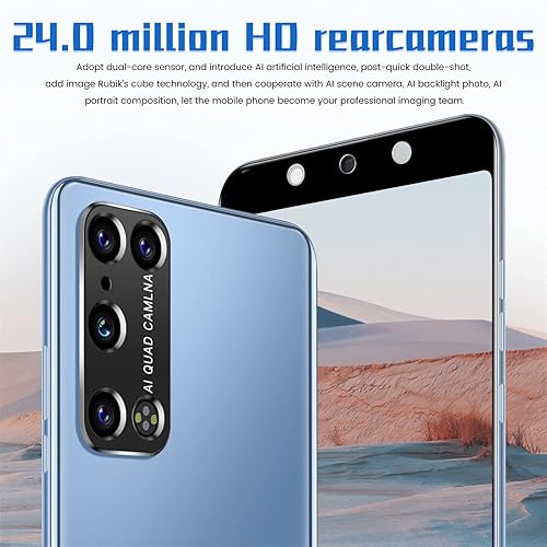 Miniatura 3 de Teléfonos celulares desbloqueados cámara Android 100 1080P HD teléfono inteligente de 18 GB de RAM teléfonos inteligentes desbloqueados con huellas