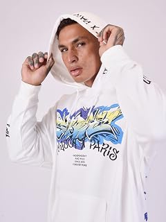 Project X Paris Bluza Sudadera Pomarańczowa, Rozmiar M, nowoczesny styl rekreacyjny