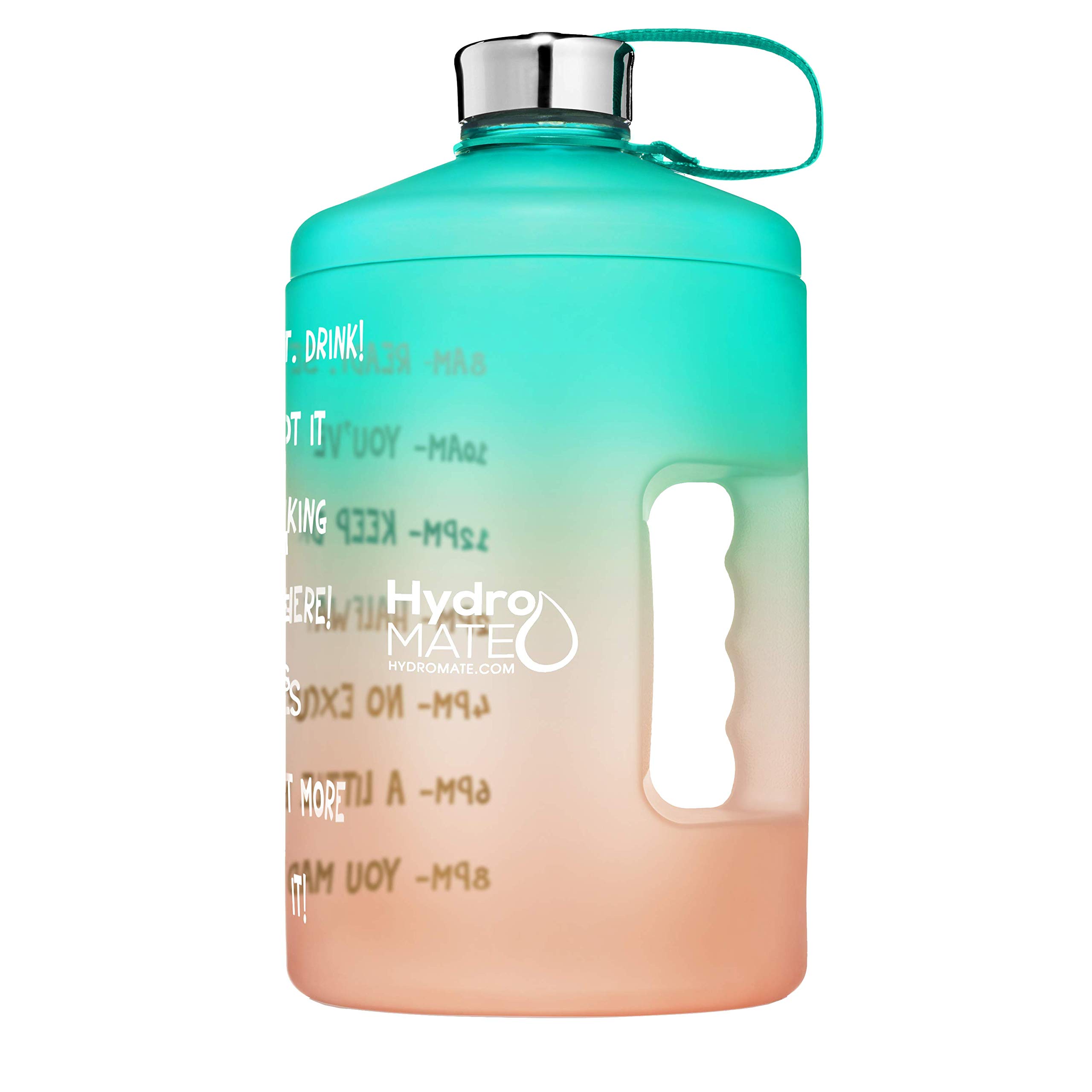 HydroMATE 1 Gallon Motivational Water Bottle With India