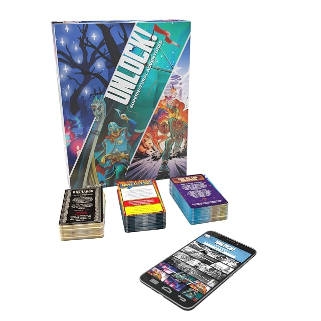 Foto 5 de 8 de Unlock! Supernatural Adventures - Juego de cartas