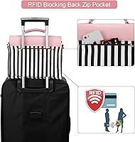 Vista 12 de Bolsa de laptop para mujer, linda funda para la universidad o el trabajo