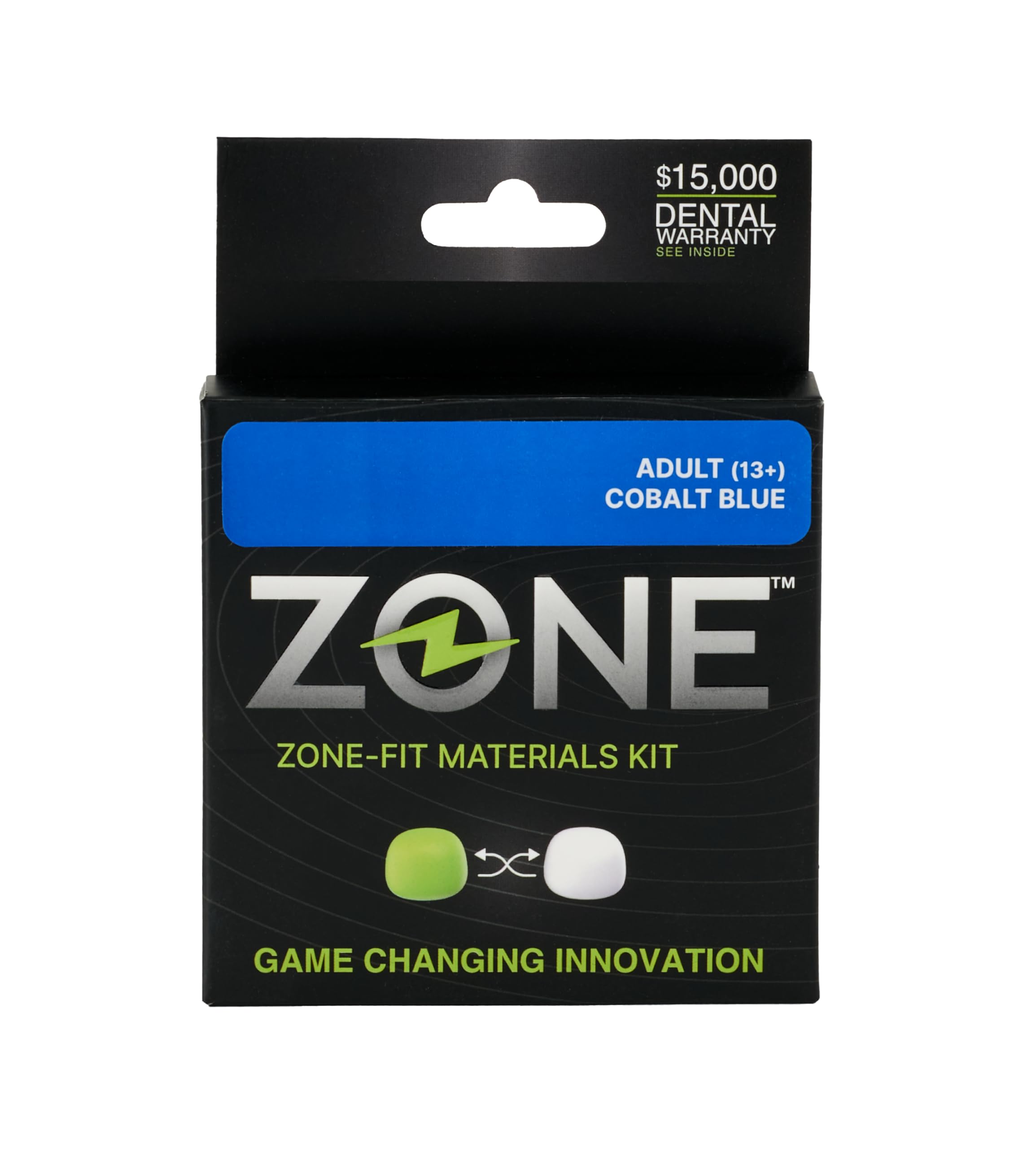 Zone Mouthguard ZPALN101A Replacement PVS Putty (Adult, Cobalt Blue)