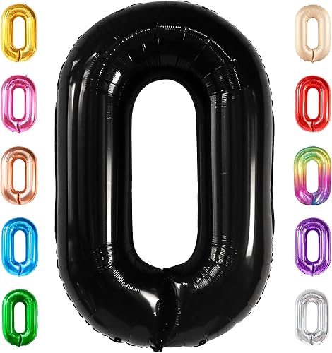 Miniatura 85 de KatchOn, Globo dorado gigante del número 8 de 40 pulgadas, globo dorado del número 8 para decoraciones de cumpleaños de 8 años para niñas