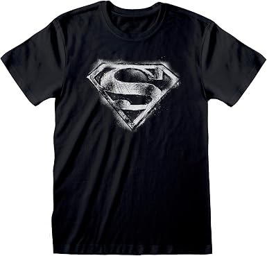 DC Comics Superman Mono Distressed Logo 