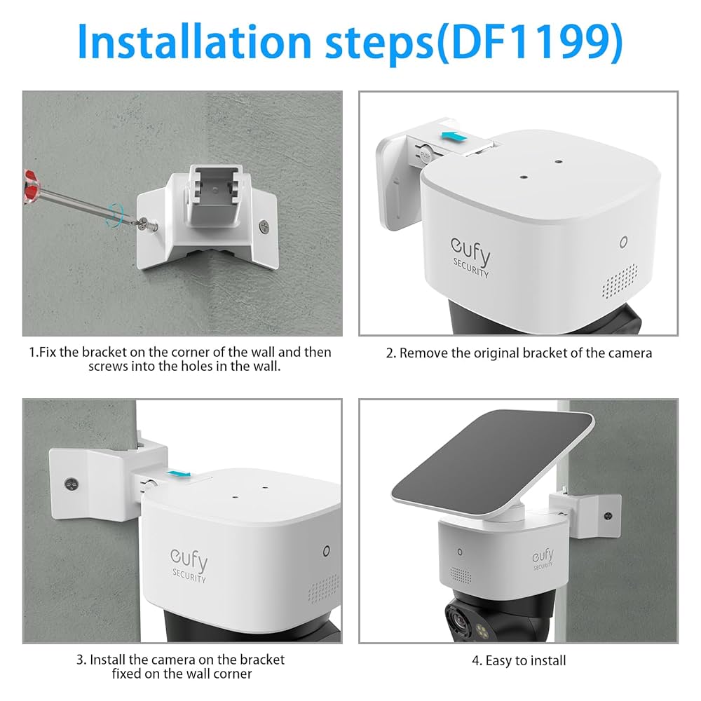 Eufy Allarme Eufy Homebase S380 Wall Mount Base Holder 3D