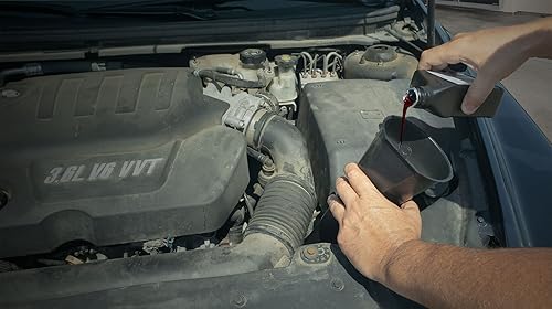 Miniatura 8 de LubriMatic 75-068 - Embudo de plástico de cuello largo, 2 cuartos de galón