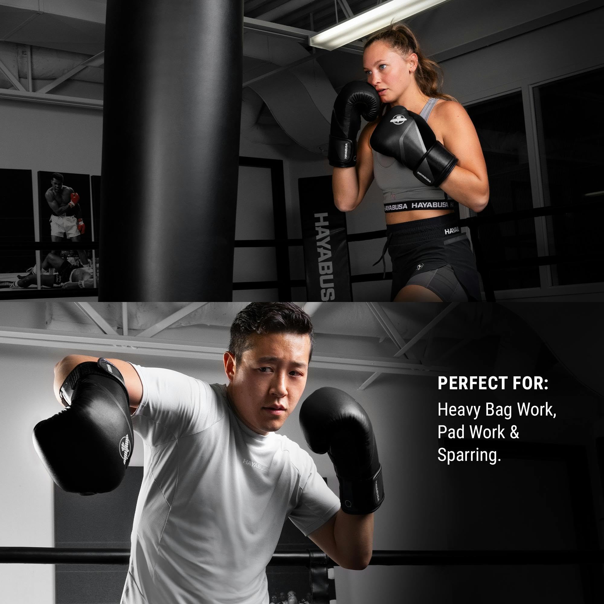 Hayabusa Guanti da boxe E1 per uomo e donna