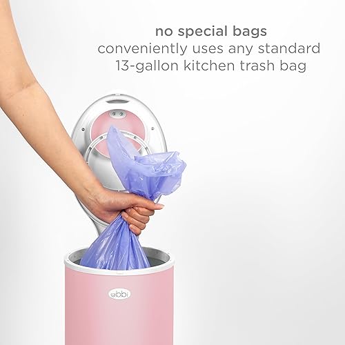 Miniatura 37 de Ubbi - Cubo de bloqueo de olor de acero, no requiere bolsa especial, ahorro de dinero, galardonado, diseño moderno, cubo de pañales imprescindible