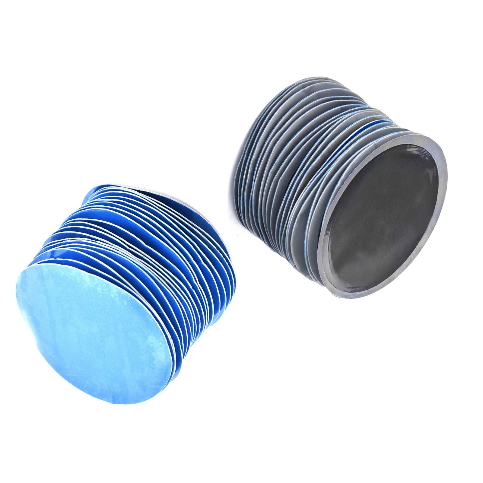 Łatka do naprawy opon, 80 szt. 58 mm okrągła naturalna guma do opon naprawa zimna łatka bezdętkowa łatka