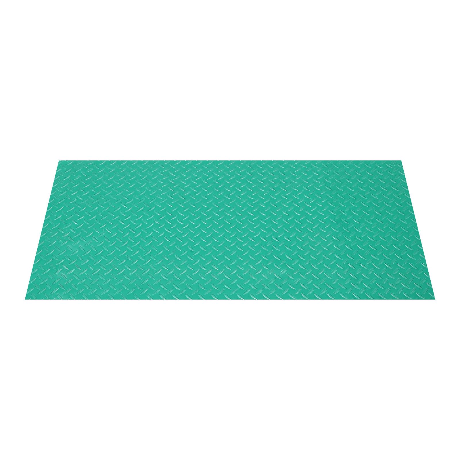 Alfombrilla de PVC Lurrose verde antideslizante para escaleras y cocina