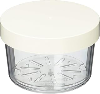 三好製作所 GEL-COOL ランチボックス 保冷剤一体型 ラウンド ミルクホワイト 0101-0053