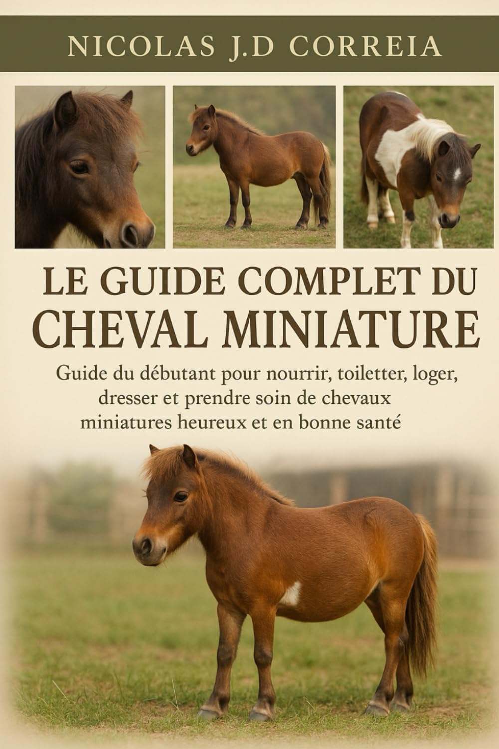 LE GUIDE COMPLET DU CHEVAL MINIATURE: Guide du débutant pour nourrir, toiletter, loger, dresser et prendre soin de chevaux miniatures heureux et en bonne santé