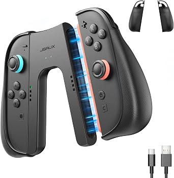 JSAUX Switch 2 JoyCon 2 2 V 2 LED USB C    + JoyCon