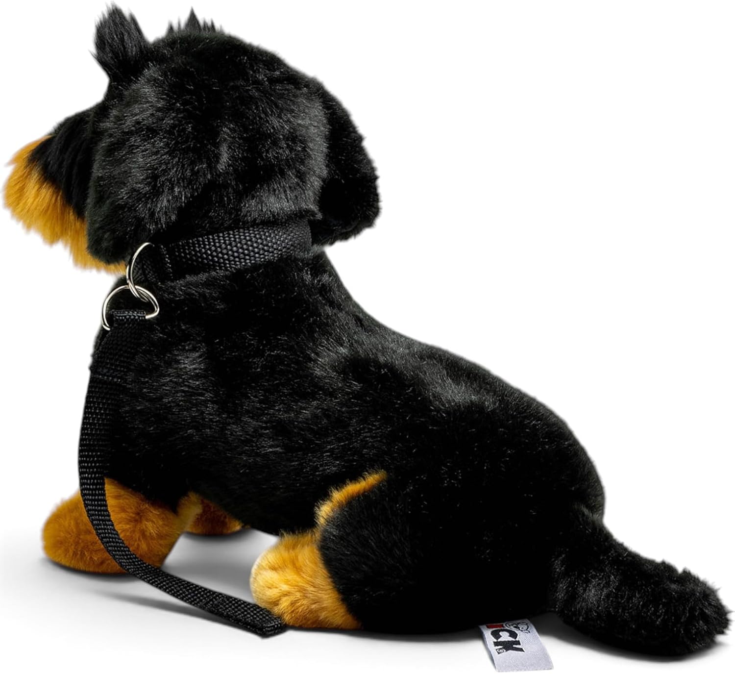 Carl Dick Black Wire-Haired Dachshund Stuffed Animal, Approx. 11.81 Inches (30 cm), Plush Toy, Model 3528 image 5