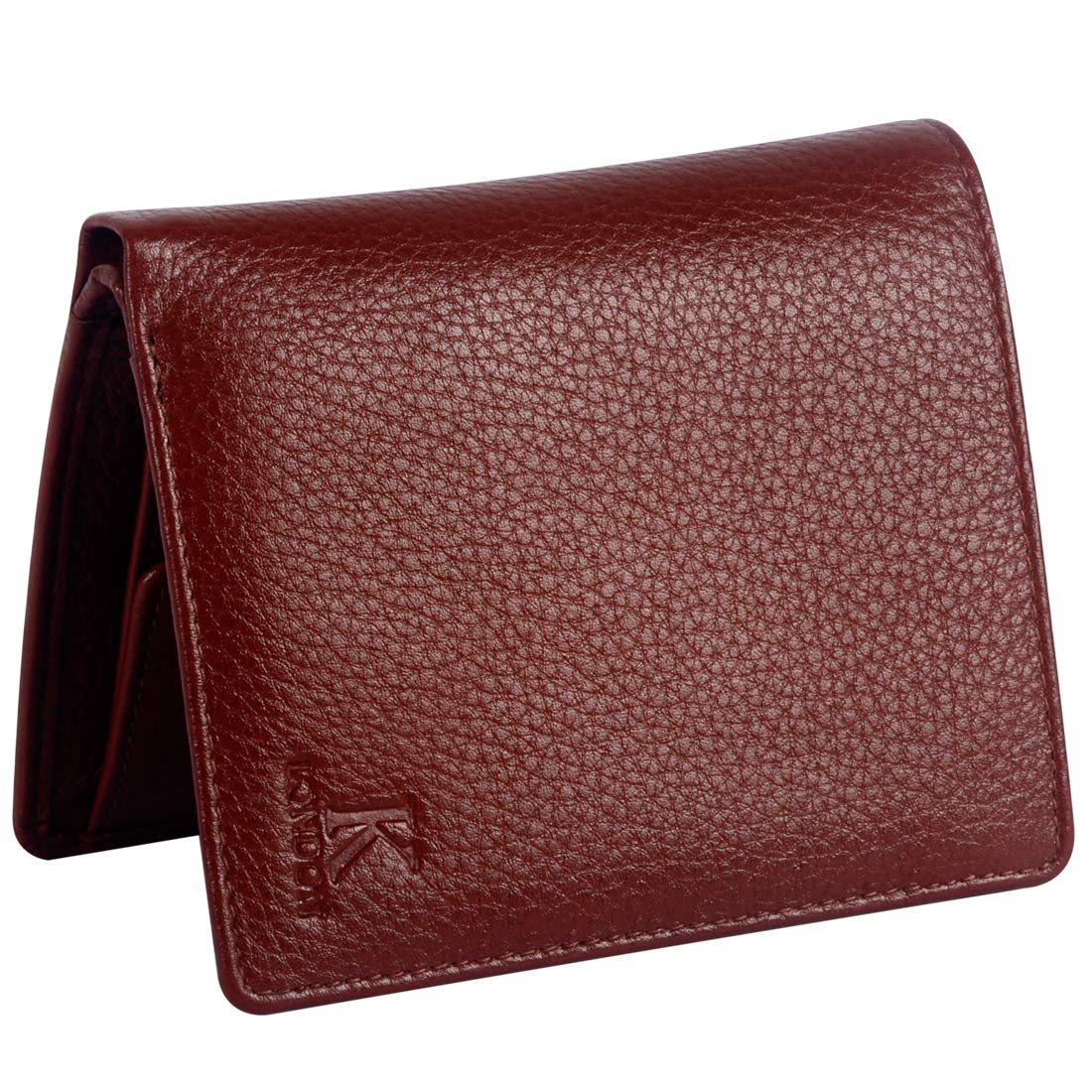 K London Brown Real Leather Note Case Mens Wallet Gents