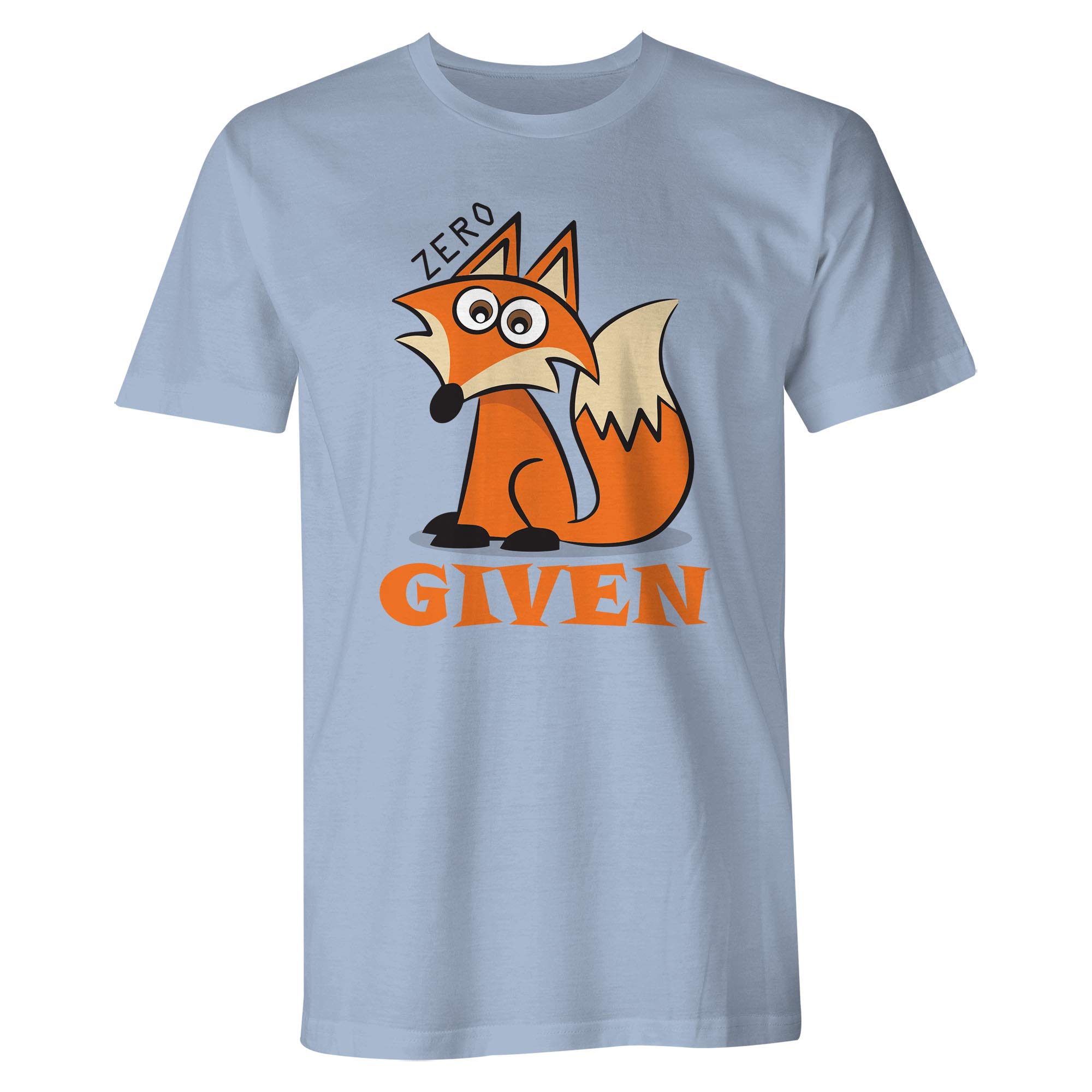 T-shirt Zero Fox Given homme bleu clair affichez votre sérénité en taille M - 3