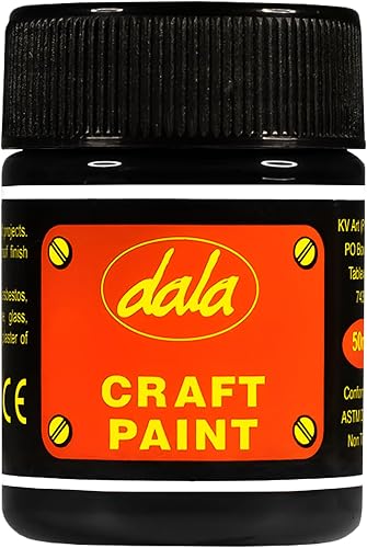 Dala Craft Paint 50 ml, BLack
