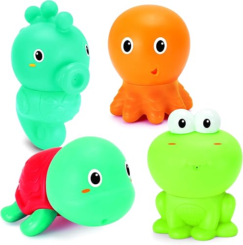Infantino Senso Plug and Squirt Aquarium Bath Toy