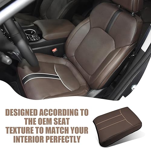 Miniatura 449 de Muslogy Funda de consola central compatible con Honda Pilot 2023 2024 2025, 2024 2025 2026 Ridgeline/Passport Accesorios para apoyabrazos, tapa