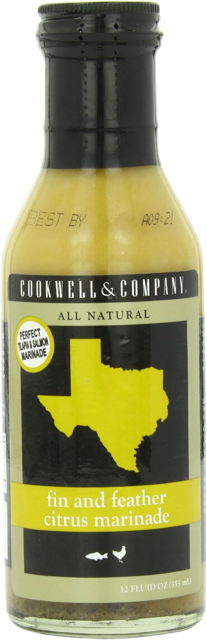 Cookwell & Company Marinade, Fin and Feather Citrus, 12 Ounce