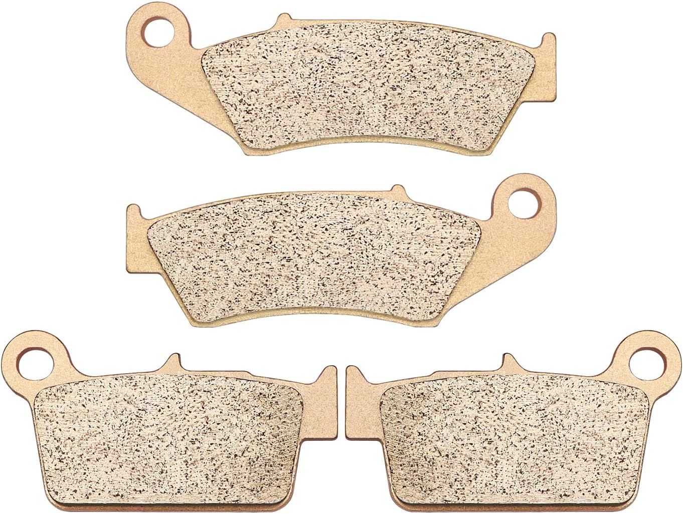 ZICOO Sintered Front and Rear Brake Pads for Kawasaki KX250 KX250F KX450F KX250X KX450X for Yamaha YZ250 YZ125 YZ250F WR250 WR450F for Suzuki RMZ250 RMZ450 RM-Z 250 RM-Z 450
