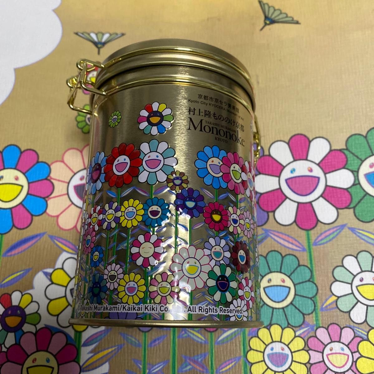 Amazon.co.jp: 缶のみ 村上隆もののけ京都 会場限定グッズ 