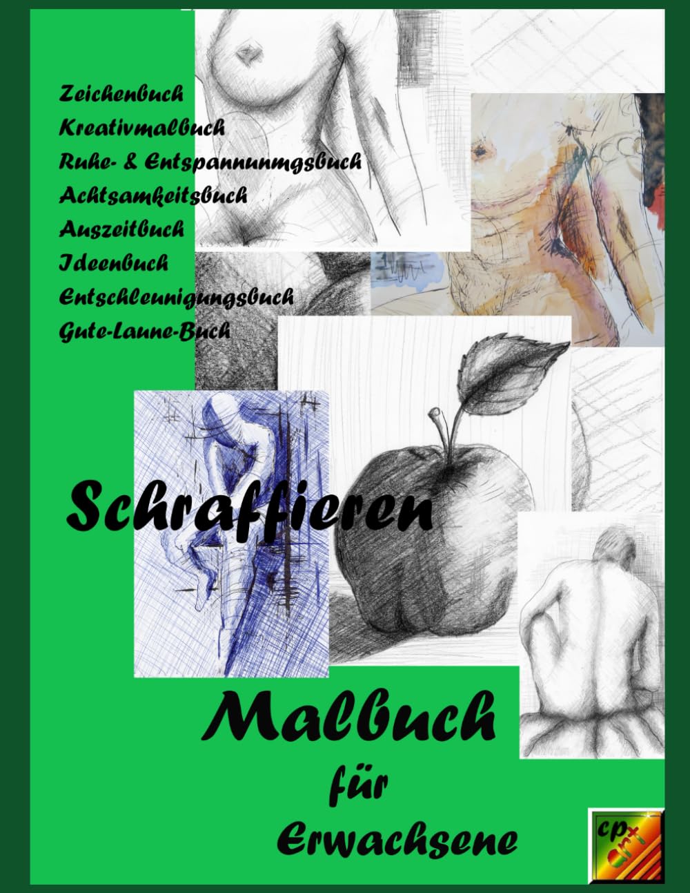 Malbuch für Erwachsene: Schraffieren