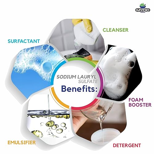 Miniatura 9 de Lauril Sarcosinato de Sodio Líquido - 1.7 fl oz (1.69 onzas líquidas), lauril sarcosinato de sodio para champú, lauril sarcosinato de sodio para gel