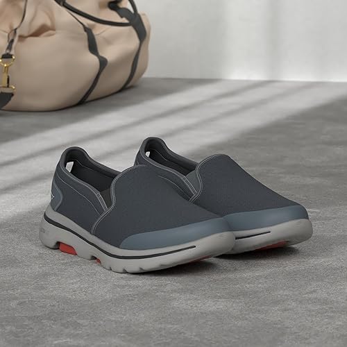 Miniatura 2 de Skechers Gowalk 5 - Zapatos deportivos elásticos para hombre, estilo casual, sin cordones, para caminar
