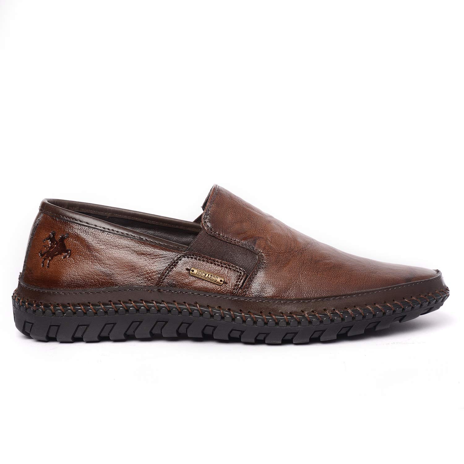 buckaroo Nardo Natural FullGrain Leather Casual Slip-On Shoes for Mens-picture-15