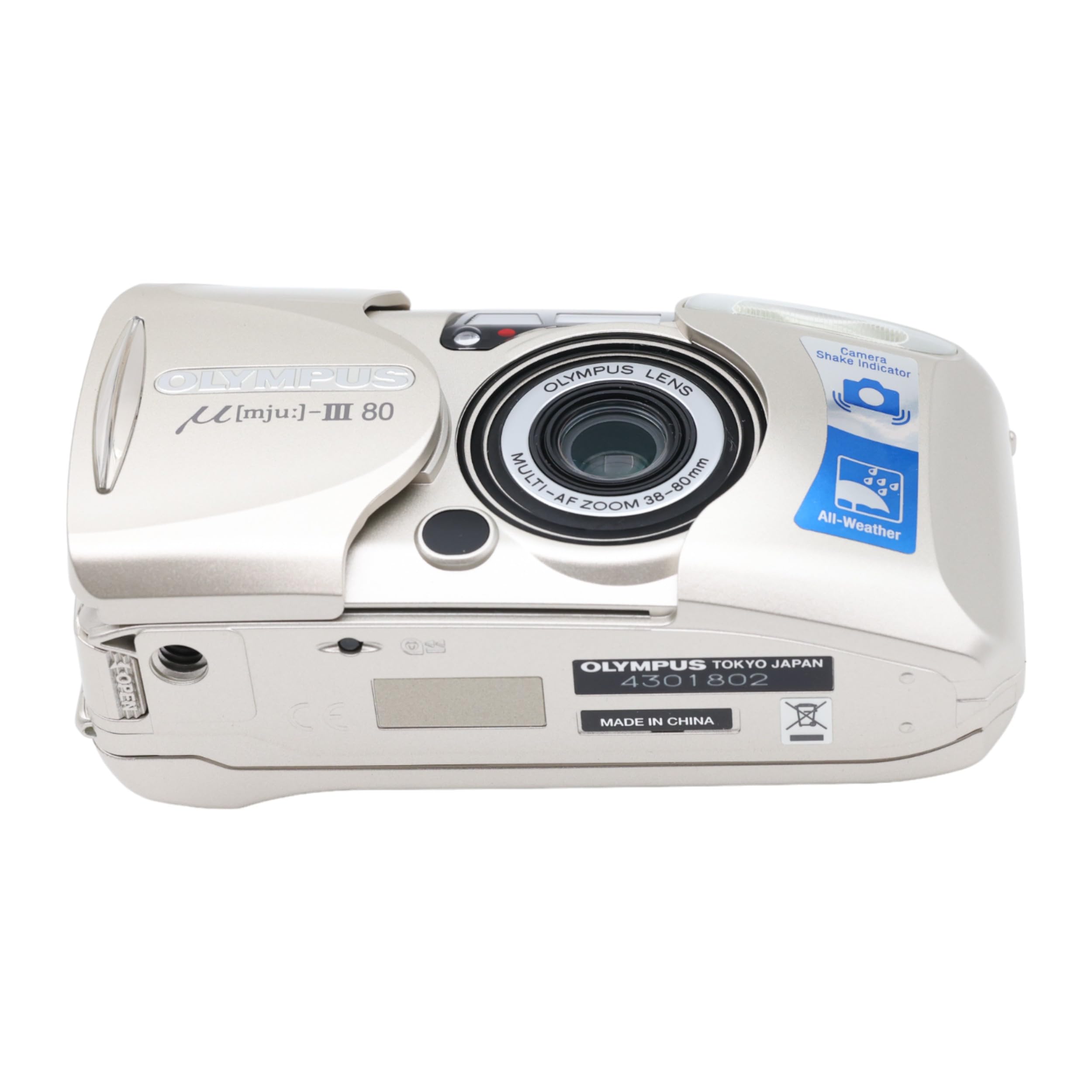 OLYMPUS μ mju iii Film Camera オリンパス コンパクト フィルムカメラ 