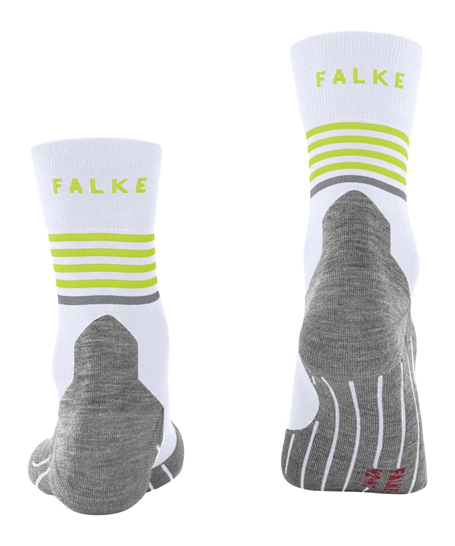 FALKE Herren RU4 Laufsocken mittelstarke Polsterung antiblasen vegan zum Sport Jogging Running schnelltrocknende atmungsaktive nachhaltige Baumwolle Funktionsmaterial 1 Paar | leichte Laufsocke mit mittlerer Polsterung