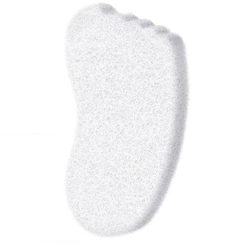 Miniatura 10 de Caja de belleza de exfoliación de pedicura con 6 esponjas exfoliantes de baño y 2 piedras pómez mágicas para eliminar callos de pies, almohadilla de