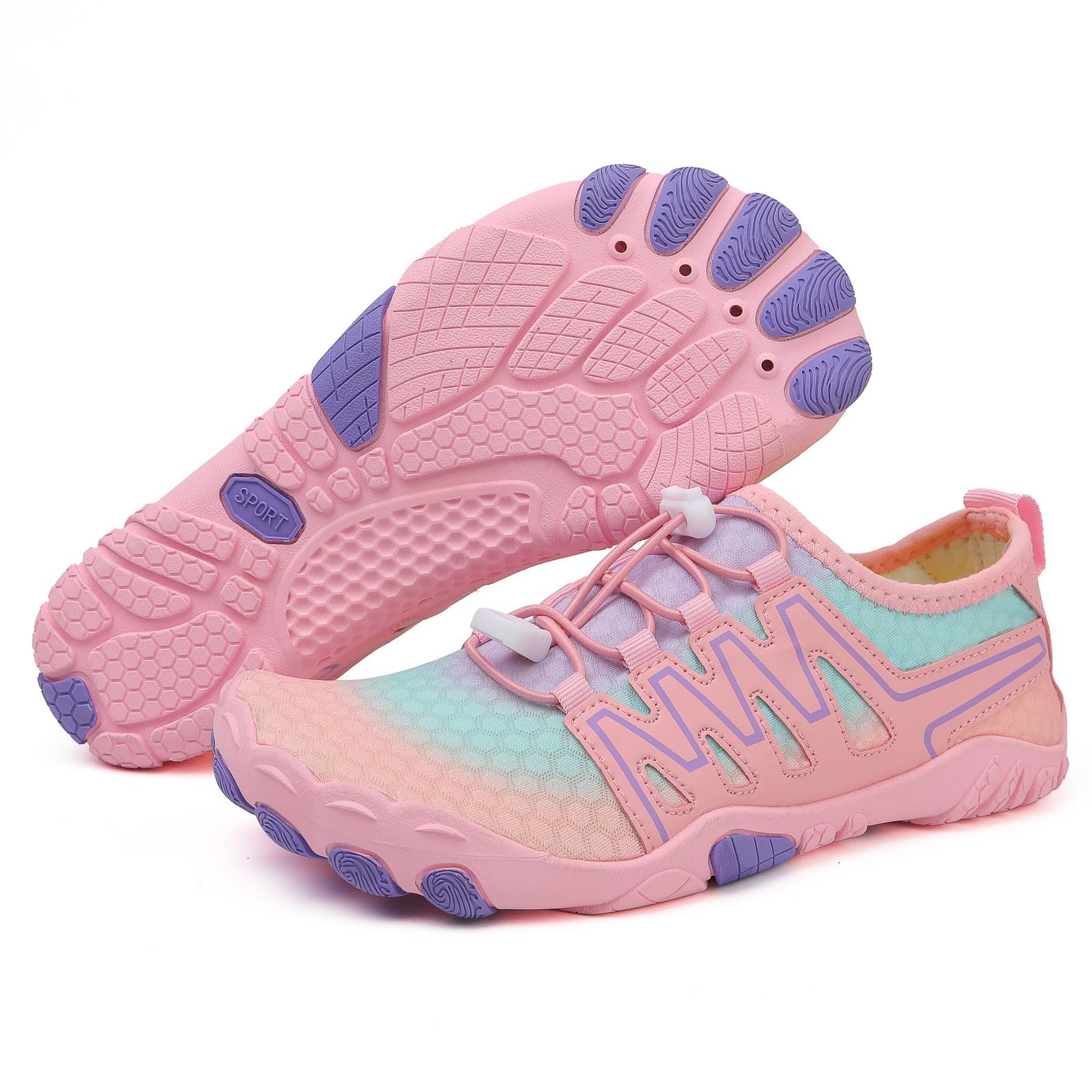 Générique Wasserschuhe zum Schwimmen und Spazieren, für Männer und Frauen, Planschbecken mit weicher Sohle, doppelter Verwendungszweck, Sport für Männer