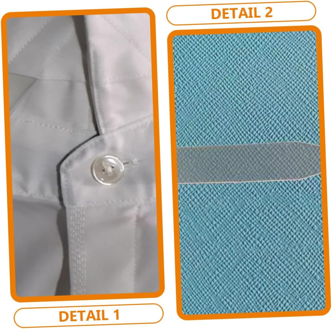 BESPORTBLE 200pcs PET Shirt Collar Stays for Dress Shirts, Men and Women