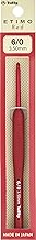 かぎ針 『ETIMO Red(エティモレッド) クッショングリップ付きかぎ針 6/0号 』 Tulip チューリップ TED060
