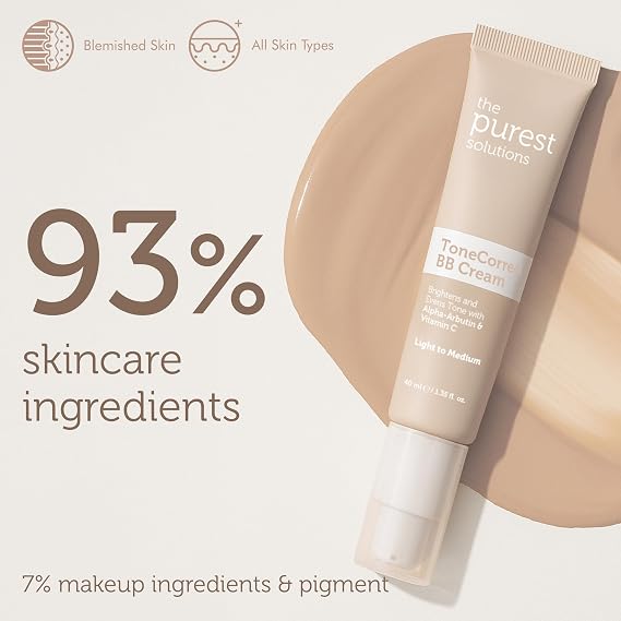 The Purest Solutions BB Cream Tone Correct 40 ml Light to Medium