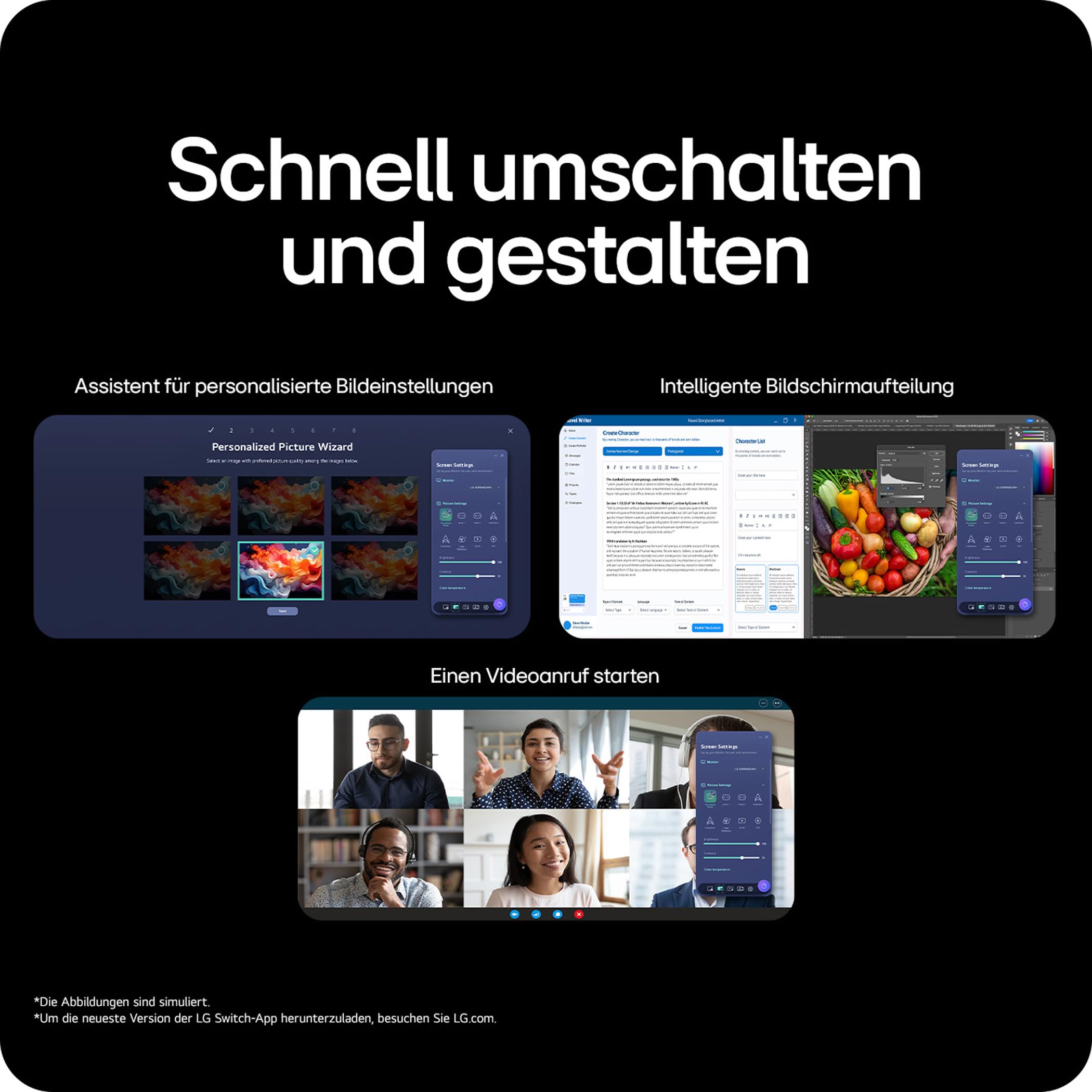 LG UltraWide 40U990A-W.AEU, 40 Zoll, 21:9 Curved 5K2K Nano IPS Black Monitor, 120Hz, AMD FreeSync Premium, DisplayHDR 600, Weiß