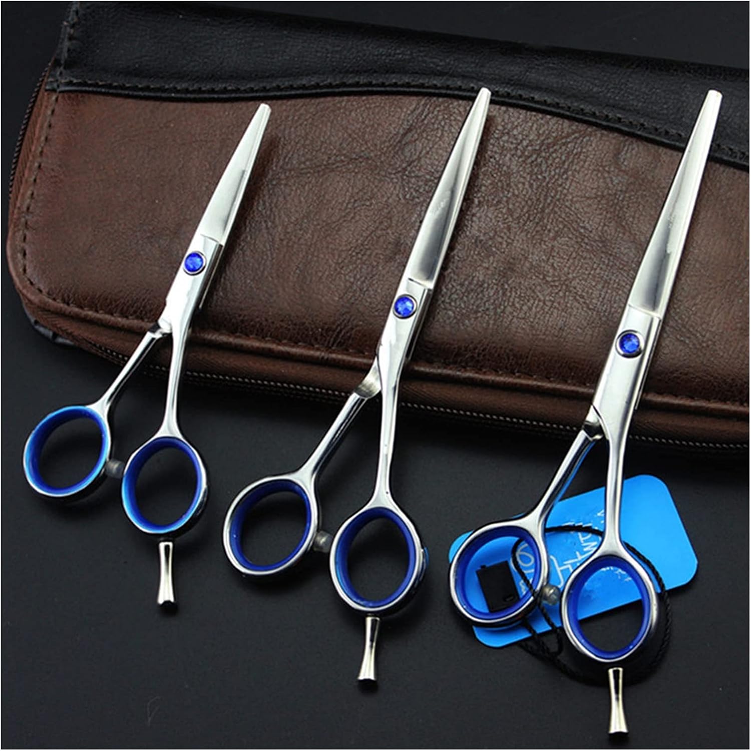 Professional Eyebrow Hair Cutting Scissors Kit - 4/5/5.5 Inch Makeup Shears
