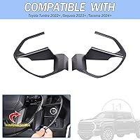 Vista 2 de Aunginsy Cubierta para panel de botón de dirección de consola central compatible con Toyota Tundra/Sequoia 2022-2026 Tacoma 2024+, panel