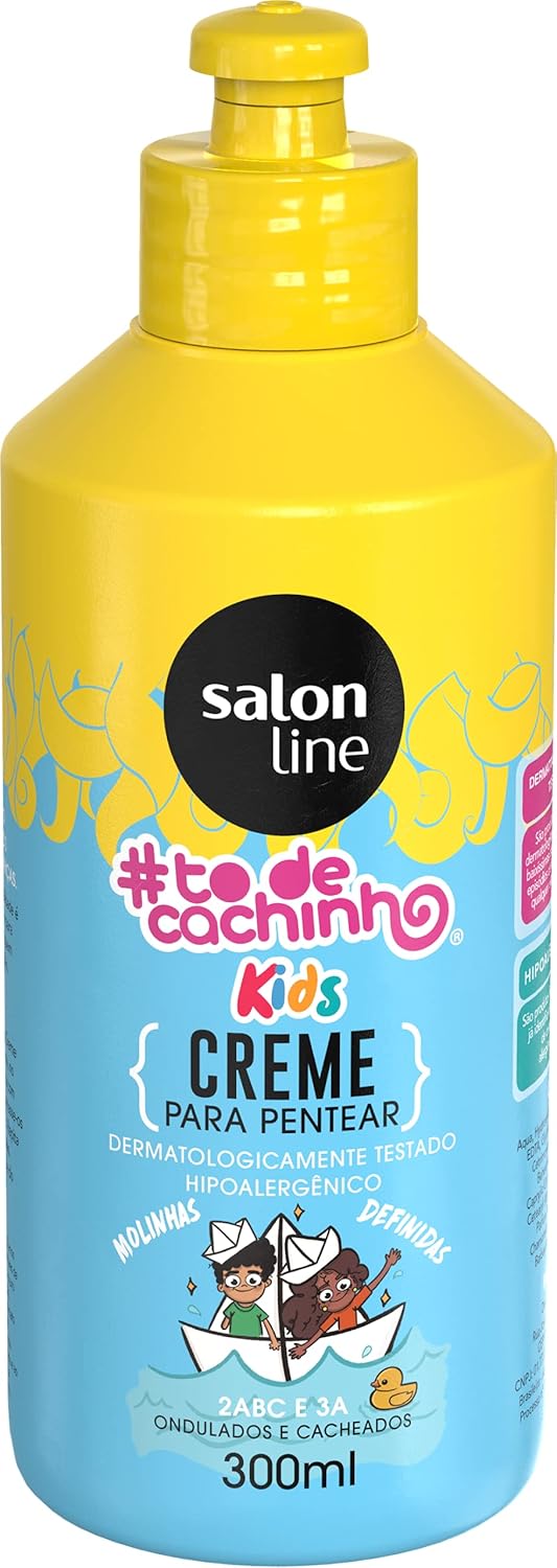 Salon Line Tratamento Todecacho Creme De Pentear Molinha Kids 300 Ml Amazon Co Uk Beauty